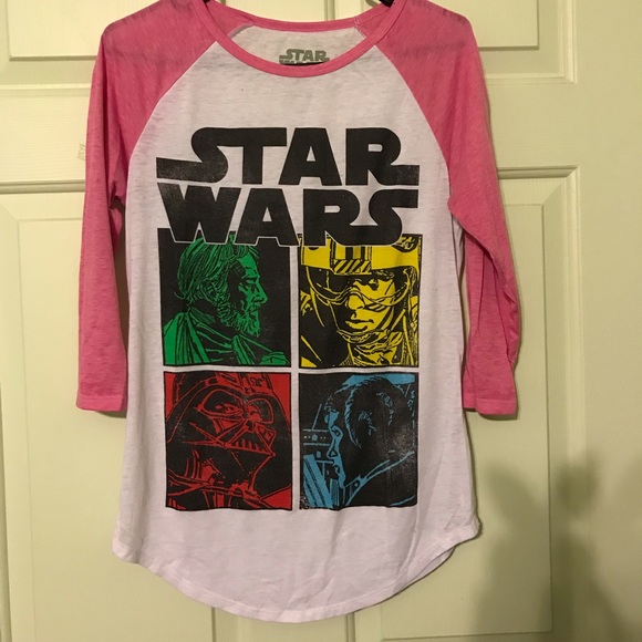 star wars baseball tee